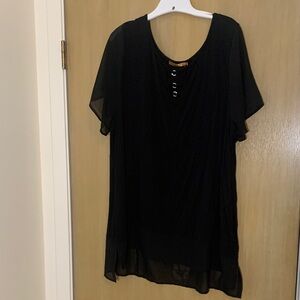 🖤🖤MAGNIFICENT PLUS SIZE 3X SPARKLE TOP! SO SOFT! WEAR ANYWHERE!🖤🖤